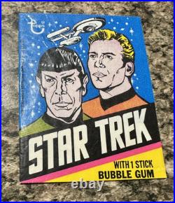 Complete Star Trek Original Series Card (88) + Stickers (22) Set Topps 1976