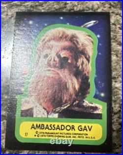 Complete Star Trek Original Series Card (88) + Stickers (22) Set Topps 1976