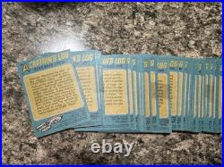 Complete Star Trek Original Series Card (88) + Stickers (22) Set Topps 1976