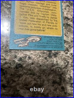 Complete Star Trek Original Series Card (88) + Stickers (22) Set Topps 1976