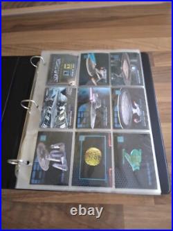 Complete collection of Star Trek Reflections of the Future Phase 1 Cards binder Complete collection of Star Trek Reflections of the Future Phase 1 Cards binder