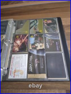 Complete collection of Star Trek Reflections of the Future Phase 1 Cards binder Complete collection of Star Trek Reflections of the Future Phase 1 Cards binder