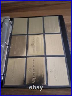Complete collection of Star Trek Reflections of the Future Phase 1 Cards binder Complete collection of Star Trek Reflections of the Future Phase 1 Cards binder
