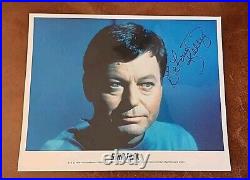 DeForest Kelley Signed Autographed 8x10 Photo Star Trek