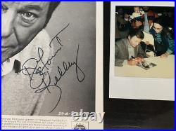 DeForest Kelley Signed Star Trek Press Polaroid Proof Original Photo Auto Type 1 DeForest Kelley Signed Star Trek Press Polaroid Proof Original Photo Auto Type 1