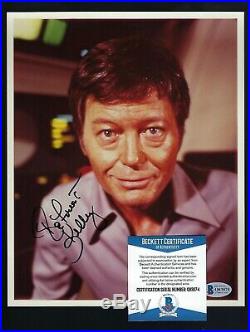 DeForest Kelley signed 8x10 photograph BAS Authenticated Star Trek