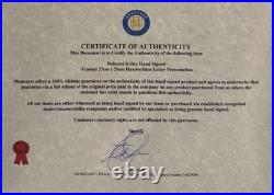 DeForest Kelly Dr'Bones' McCoy Star Trek Actor, Hand Signed Framed Letter & COA