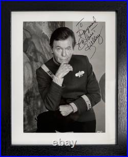 DeForest Kelly, Dr'Bones' McCoy Star Trek Actor, Hand Signed Framed Photo & COA