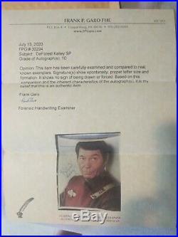 Deforest Kelley Star Trek Autographed Signed 8x10 Photo withCOA