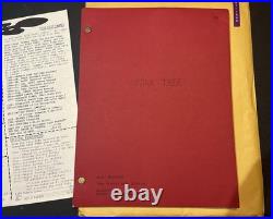 Desilu Productions TOS Star Trek Original Script The Trouble with Tribbles Rare