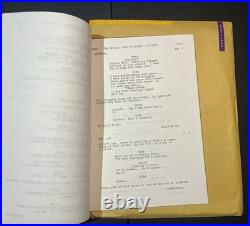 Desilu Productions TOS Star Trek Original Script The Trouble with Tribbles Rare