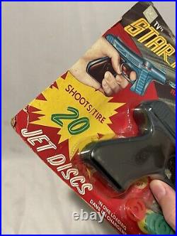 Desilu Star Trek The Original Series Rapid Fire Tracer Gun Blue 1966 NIP