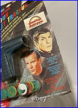 Desilu Star Trek The Original Series Rapid Fire Tracer Gun Blue 1966 NIP