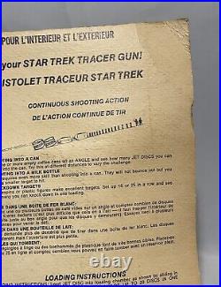 Desilu Star Trek The Original Series Rapid Fire Tracer Gun Blue 1966 NIP