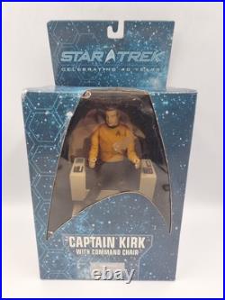 Diamond Select ART ASYLUM Star Trek 40th Anniversary Captain Kirk Command Chair Diamond Select ART ASYLUM Star Trek 40th Anniversary Captain Kirk Command Chair