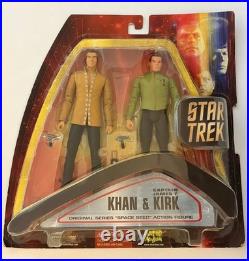Diamond Select Star Trek Original Series Space Seed Kirk/Khan Figures (A)