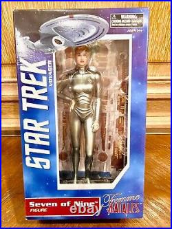 Diamond Select Star Trek Voyager Femme Fatales Seven Of Nine Action Figure New