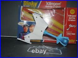 Dinky 357 STAR TREK Klingon Battle Cruiser in Original Box. With Torpedoes