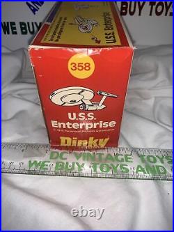 Dinky Toys # 358 Star Trek U. S. S. Enterprise Original Box