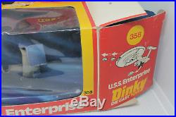 Dinky Toys 358 U. S. S Enterprise Star Trek Original Ovp 1977 (2)