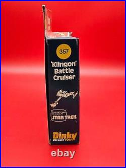 Dinky star trek klingon battle crusier model sealed in original box