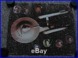 EIGHT 1976-1992 Star Trek Posters. All are original