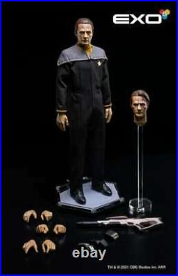 EXO-6 1/6 12 Star Trek 1/6 12 Lt. Commander Data First Contact Action Figure