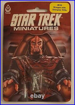 FASA Star Trek 3 Metal Miniature Box Sets Plus 19 Individual Metal Miniatures