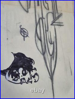 Frank Kelly Freas Original STAR TREK SHIP DESIGN Science Fiction Sci-fi art