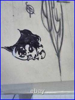 Frank Kelly Freas Original STAR TREK SHIP DESIGN Science Fiction Sci-fi art