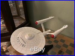 Franklin Mint 25th Anniversary Original Star Trek Enterprise Star Ship NCC-1701