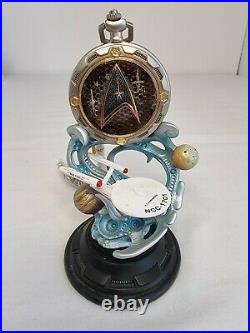 Franklin Mint Collectors Star Trek Pocket Watch and Original Pocket Watch Stand