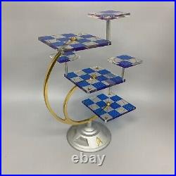 Franklin Mint Official Star Trek 3d Tridimensional Chess Set Board 1994