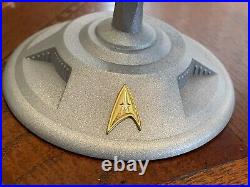 Franklin Mint /Paramount Official STAR TREK Tridimensional(3D)Chess Set COMPLETE