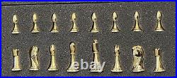 Franklin Mint /Paramount Official STAR TREK Tridimensional(3D)Chess Set COMPLETE