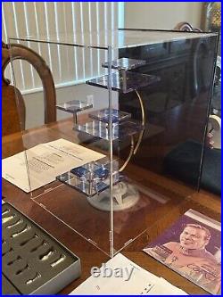Franklin Mint/Paramount Official STAR TREK Tridimensional(3D)Chess Set withAcrylic