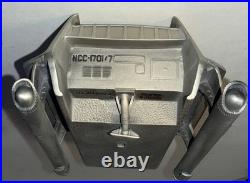 Franklin Mint Star Trek GALILEO II SHUTTLECRAFT Pewter 24k Gold Spaceship