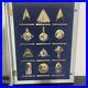 Franklin-Mint-Star-Trek-Insignia-Badges-925-Silver-24k-Gold-Super-Rare-Set-2-01-kzrz