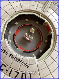 Franklin mint Star Trek enterprise 1701 with open bridge