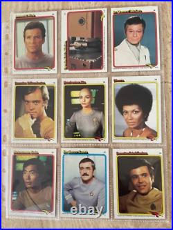 Full set 88 cards Star Trek The Motion Picture 1979 Full set 88 cards Star Trek The Motion Picture 1979