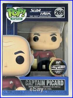 Funko Pop! Captain Picard Star Trek 269 Digital Release 2400 Pieces