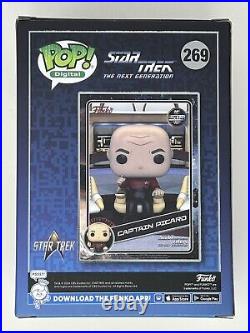 Funko Pop! Captain Picard Star Trek 269 Digital Release 2400 Pieces