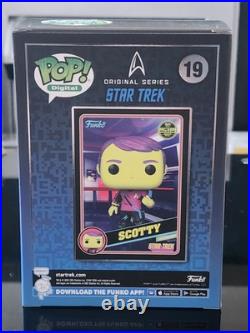 Funko Pop! Digital. Original Series Star Trek Scotty #19. 1967 pcs