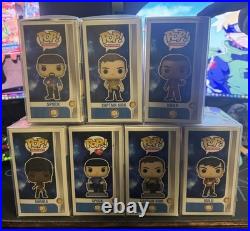 Funko Pop! Star Trek Original Series Lot of 7 Kirk, Spock, khan, Sulu, Uhura