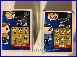 Funko Pop! Star Trek The Original Series Captain Kirk 81 and Spock 82