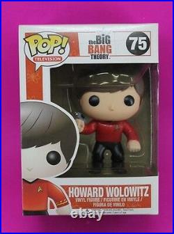 Funko Pop Television Big Bang Theory #75 Howard Wolowitzvinyl Figure