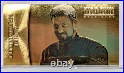G2 Commander Riker Gold Card Star Trek Insurrection Skybox 1998