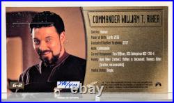 G2 Commander Riker Gold Card Star Trek Insurrection Skybox 1998