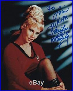 GRACE LEE WHITNEY Autographed Signed STAR TREK Photograph To Lori
