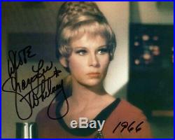 GRACE LEE WHITNEY SIGNED AUTOGRAPHED 8x10 PHOTO RAND STAR TREK TOS BECKETT BAS